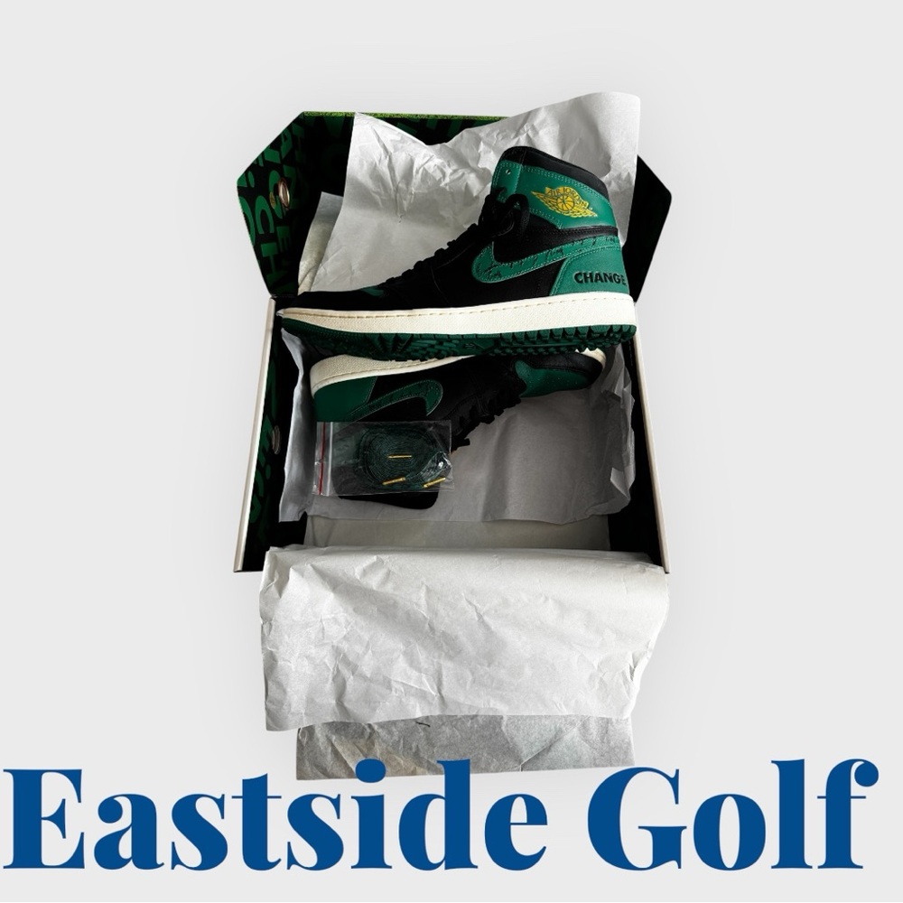 Eastside Golf Nike Jordan 1 Collab Limited Edition 1961 Golf Sneaker Size 13